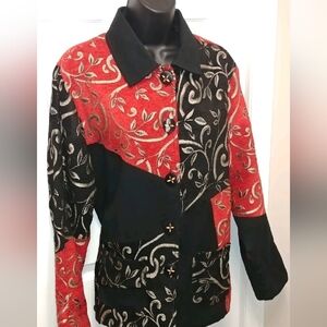 Parsley & Sage button front coat.